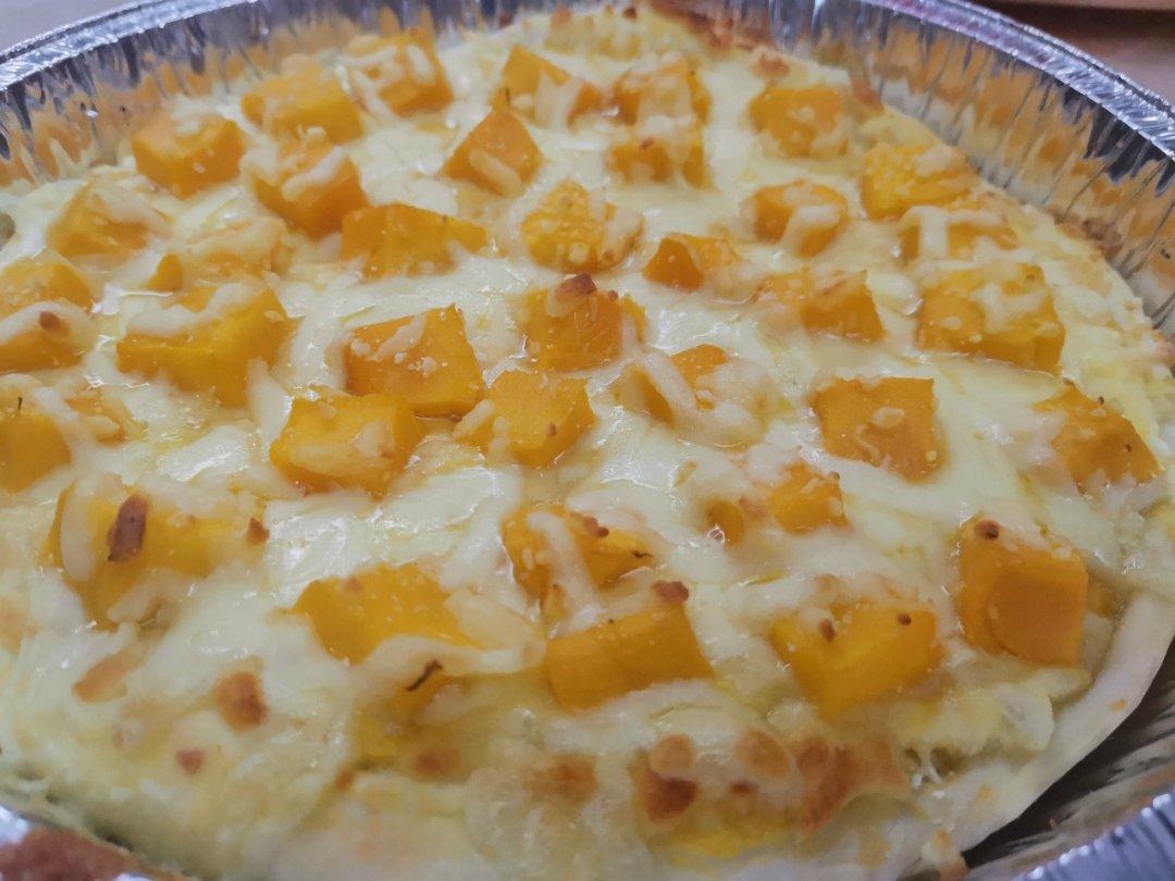 超好吃的芒果披萨