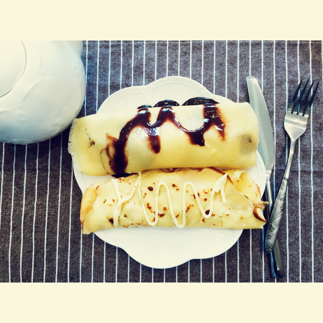 基础早餐可丽饼