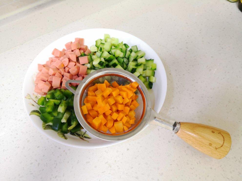 比王刚做的还好吃的黄金蛋炒饭粒粒分明颗颗饱满