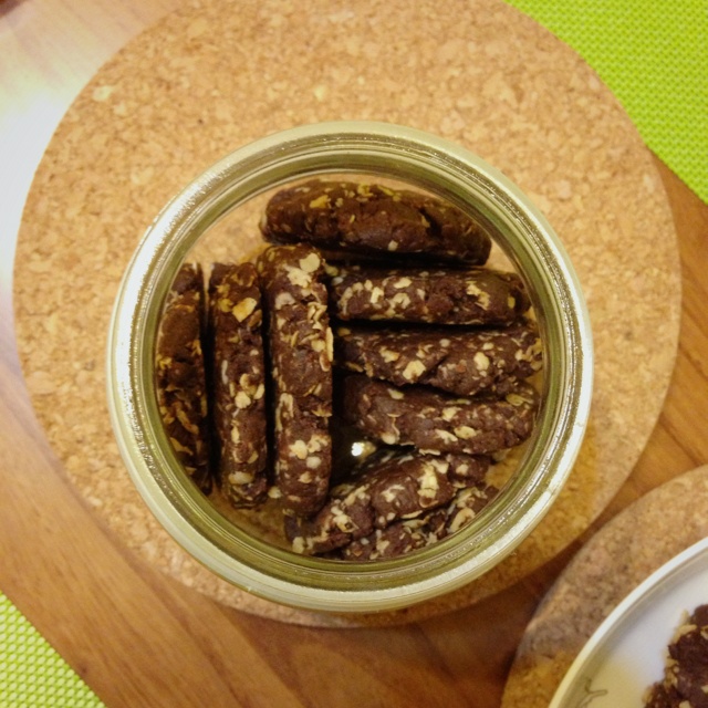 燕麦巧克力饼干～橄榄油版