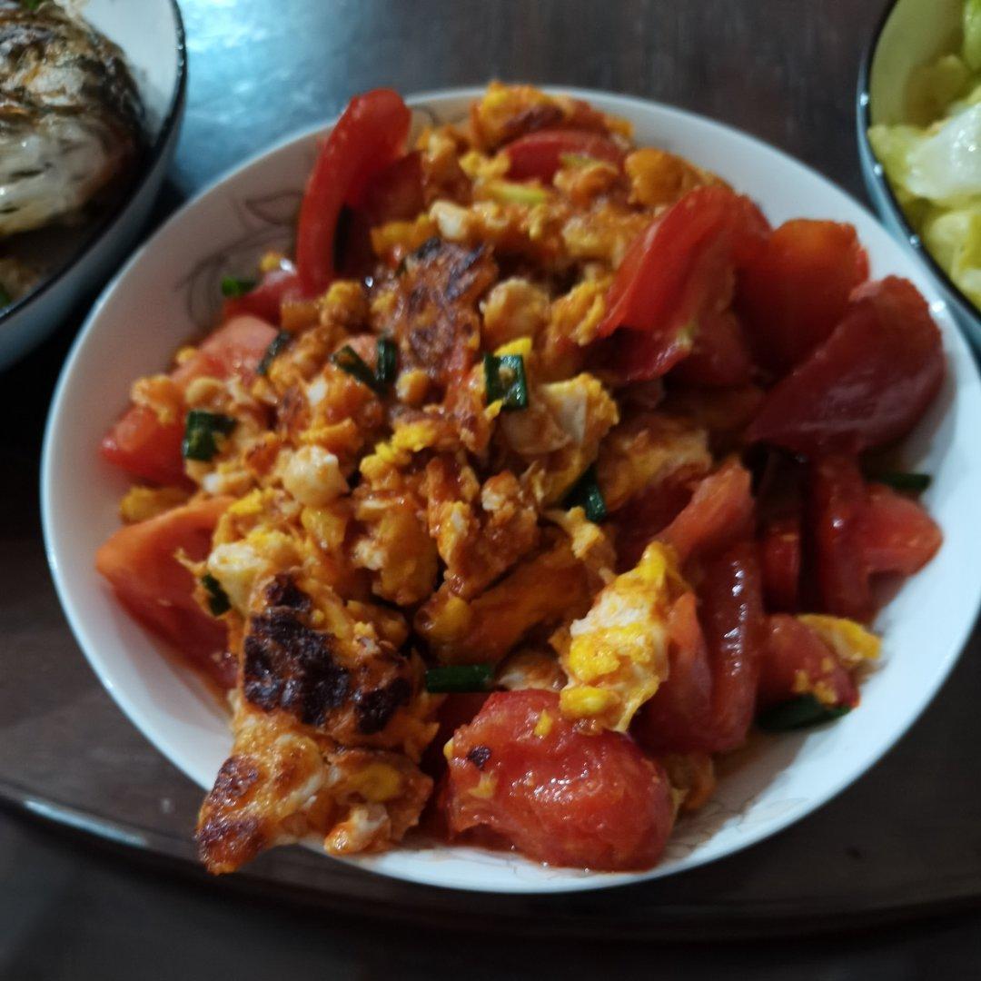 超级下饭巨简单的🍅西红柿炒鸡蛋🥚