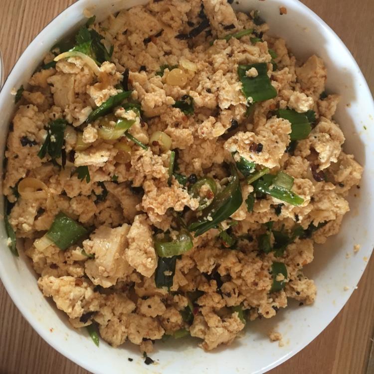 小葱拌豆腐（京味）