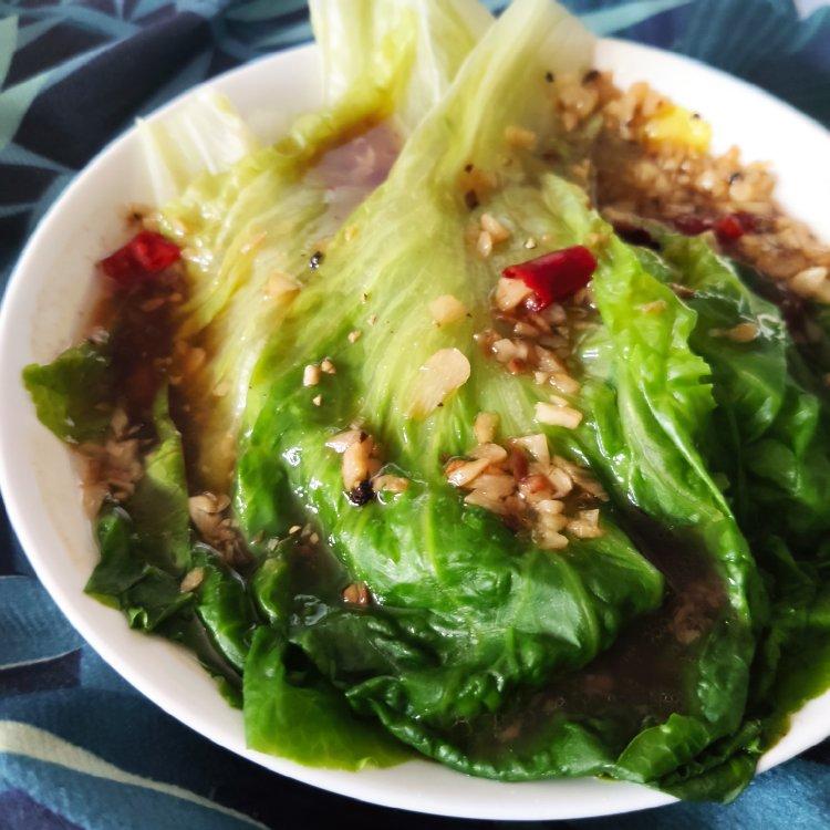 白灼生菜