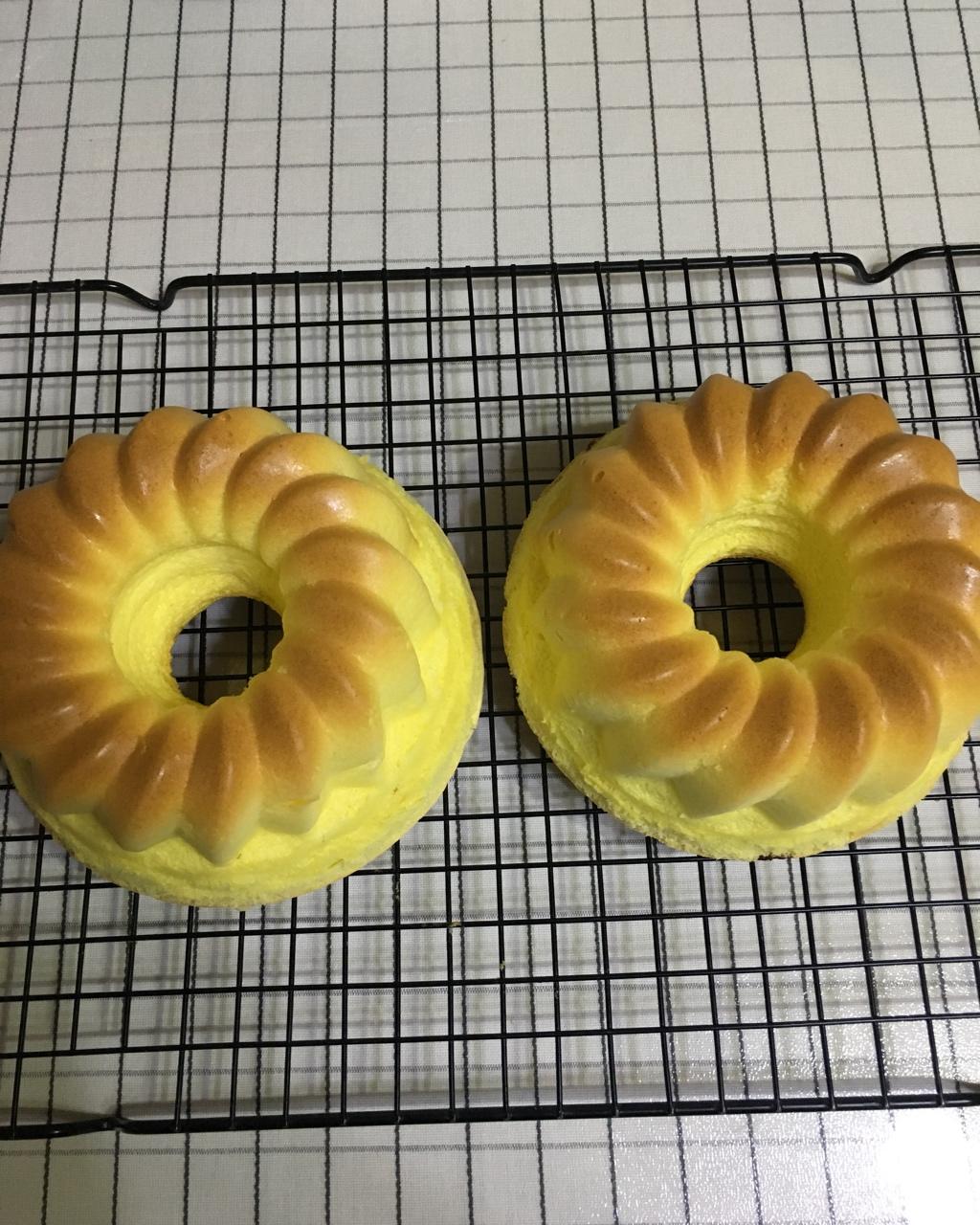 乐葵萨瓦林2个4寸戚风蛋糕