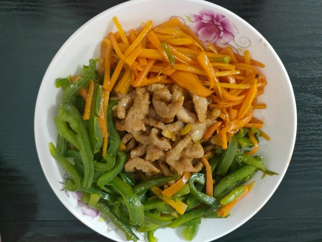 青椒炒肉丝