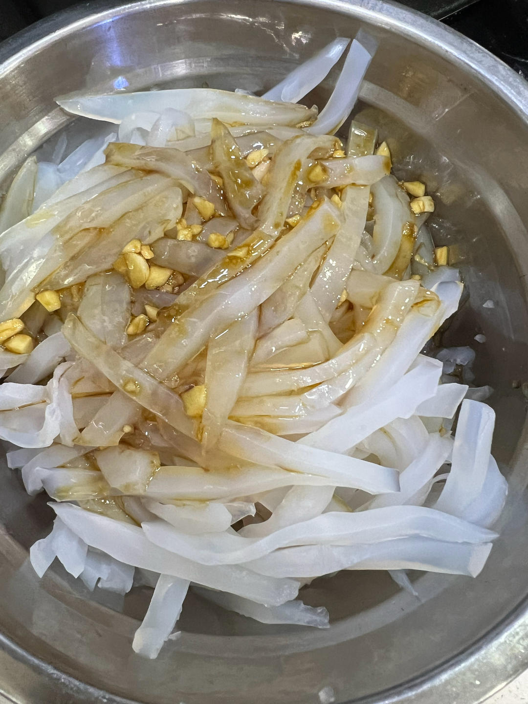 天热就做凉粉吃