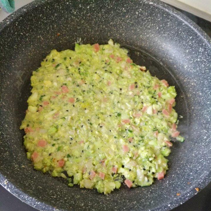 胡萝卜西兰花鸡蛋饼