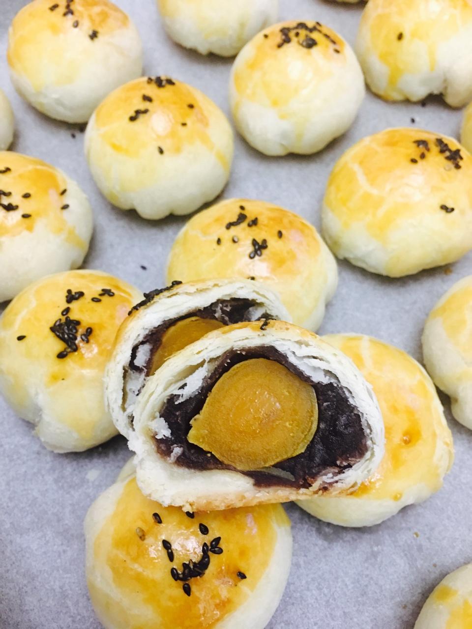 betty-柏做的不用揉出膜,不用醒面就能酥掉渣的中式酥皮点心