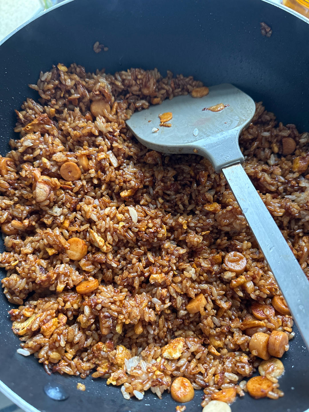 十五分钟搞定火腿蛋炒饭