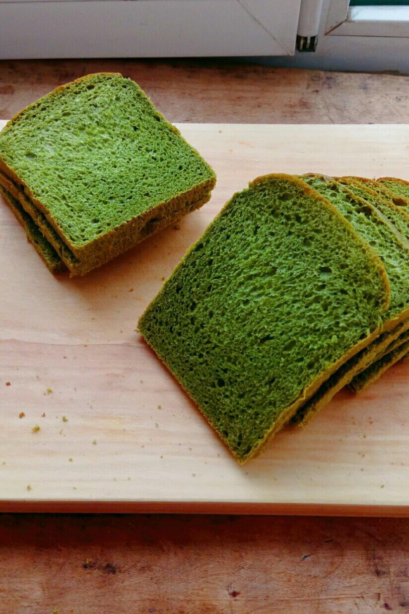 菠菜椰蓉吐司