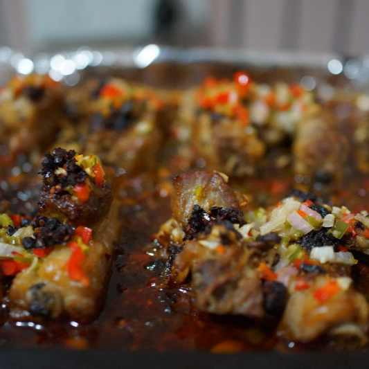 香到骨头里的蒜香排骨（烤箱）