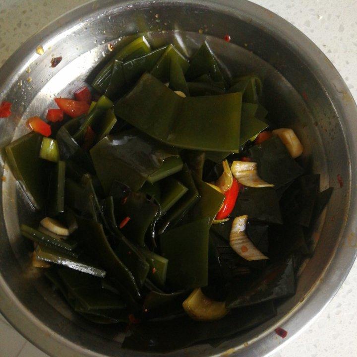 简单美味的酸辣海带块