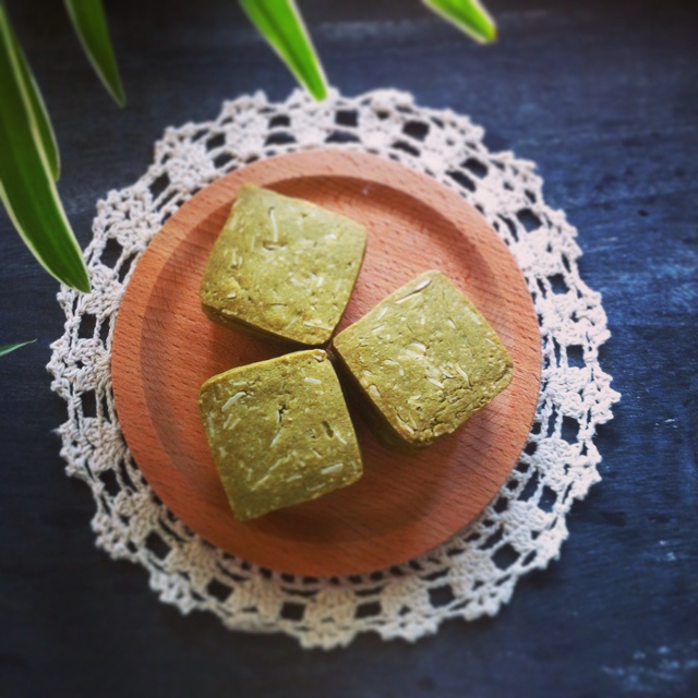 抹茶杏仁饼干