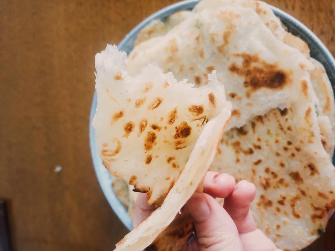 简易千层酥葱油饼的做法