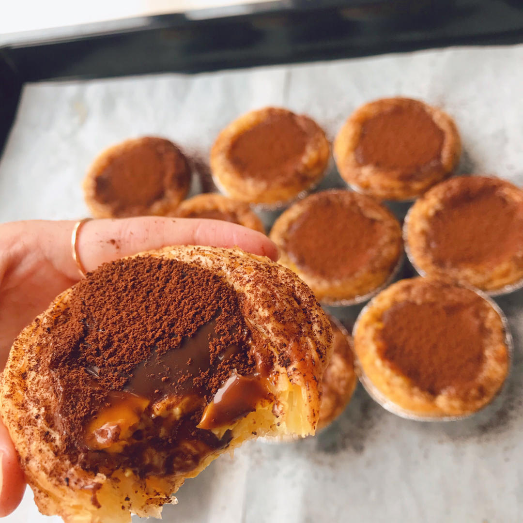 巧克力脏脏蛋挞