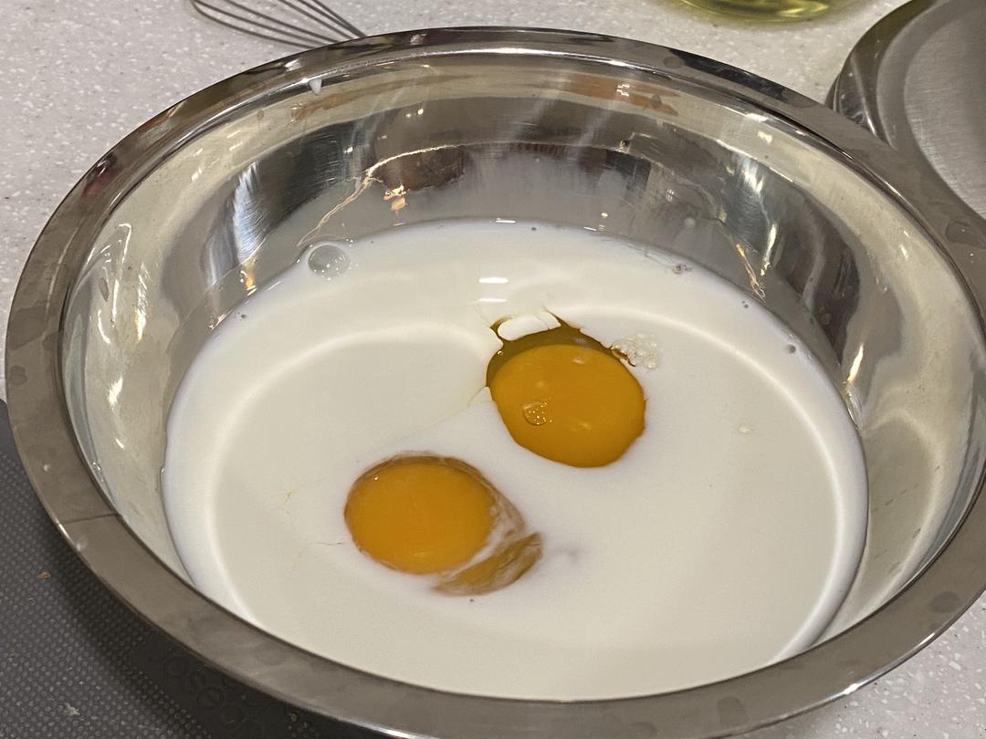 纯奶手撕吐司的做法 步骤1