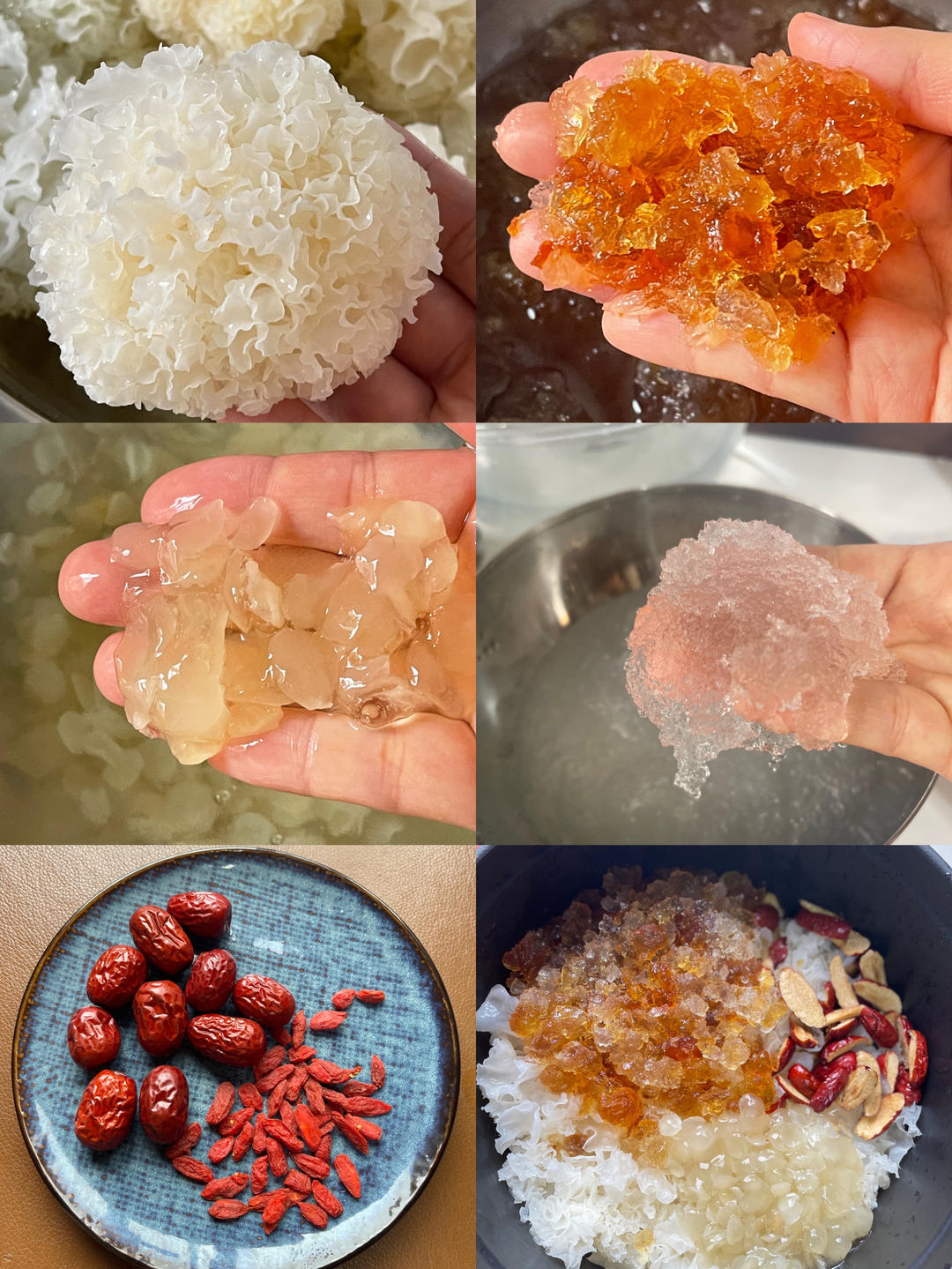 《桃胶皂角米雪燕银耳牛奶羹》据说一碗等于敷30片面膜的功效