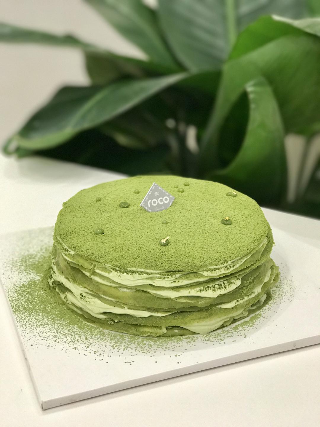 抹茶千层蛋糕的做法