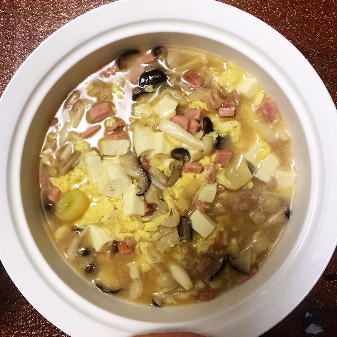 夏天来了，没胃口，吃碗平桥豆腐羹吧