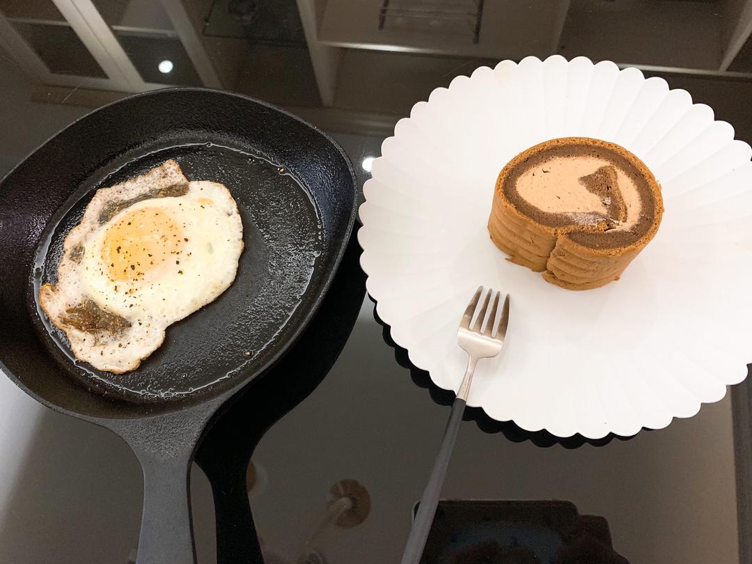 咸摩卡奶油卷/完美毛巾面技巧+回味无穷摩卡配方/烘焙视频蛋糕篇9「中卷」