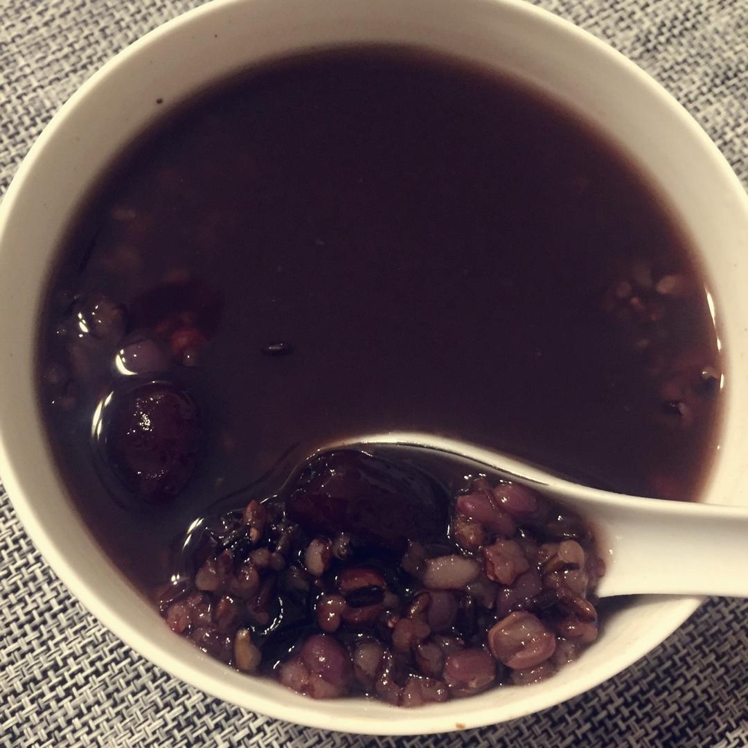 血糯红枣粥