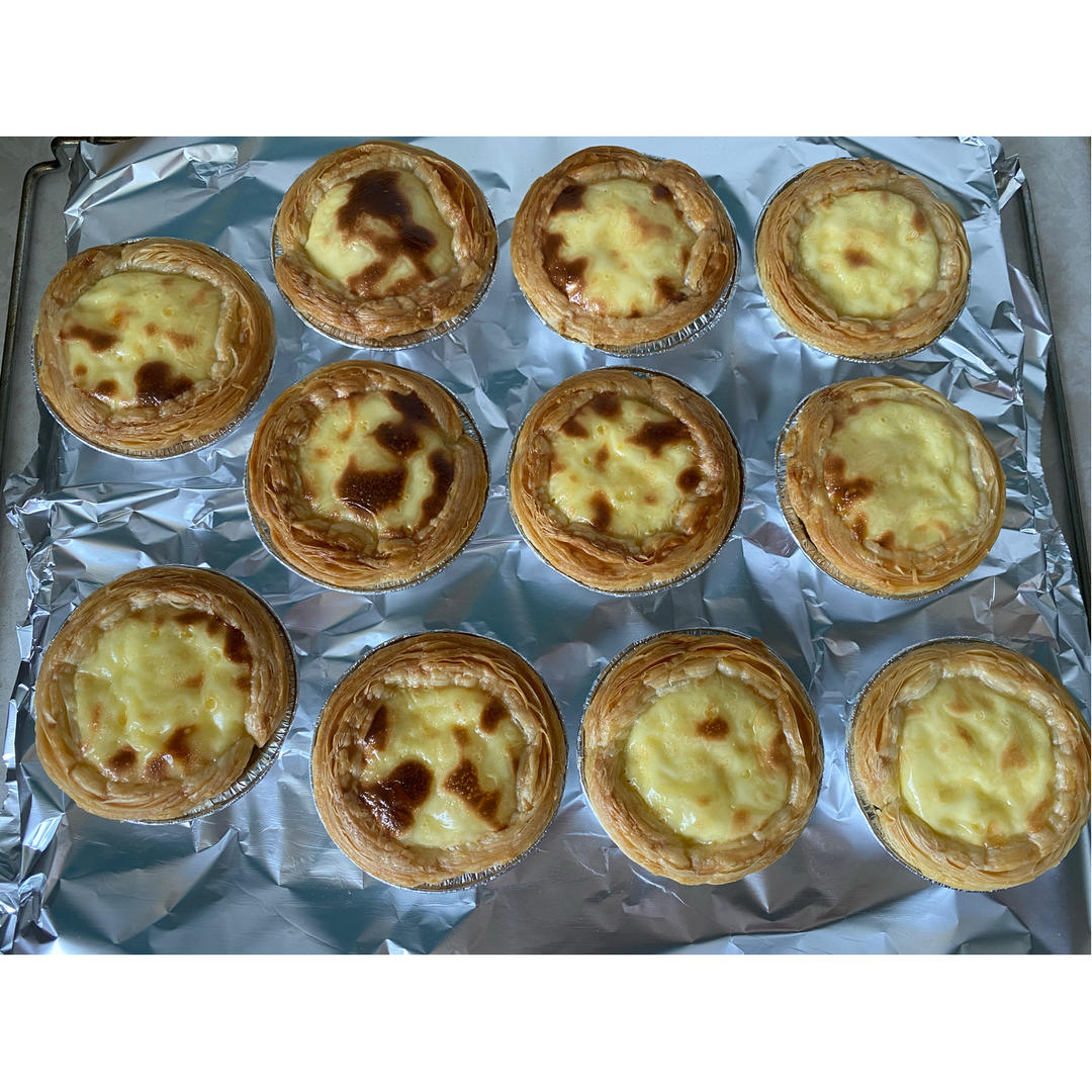 超嫩滑的葡式蛋挞(全蛋版)新手友好『秒杀KFC』
