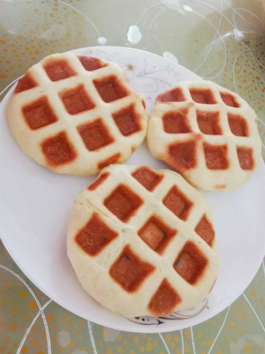 紫米华夫饼