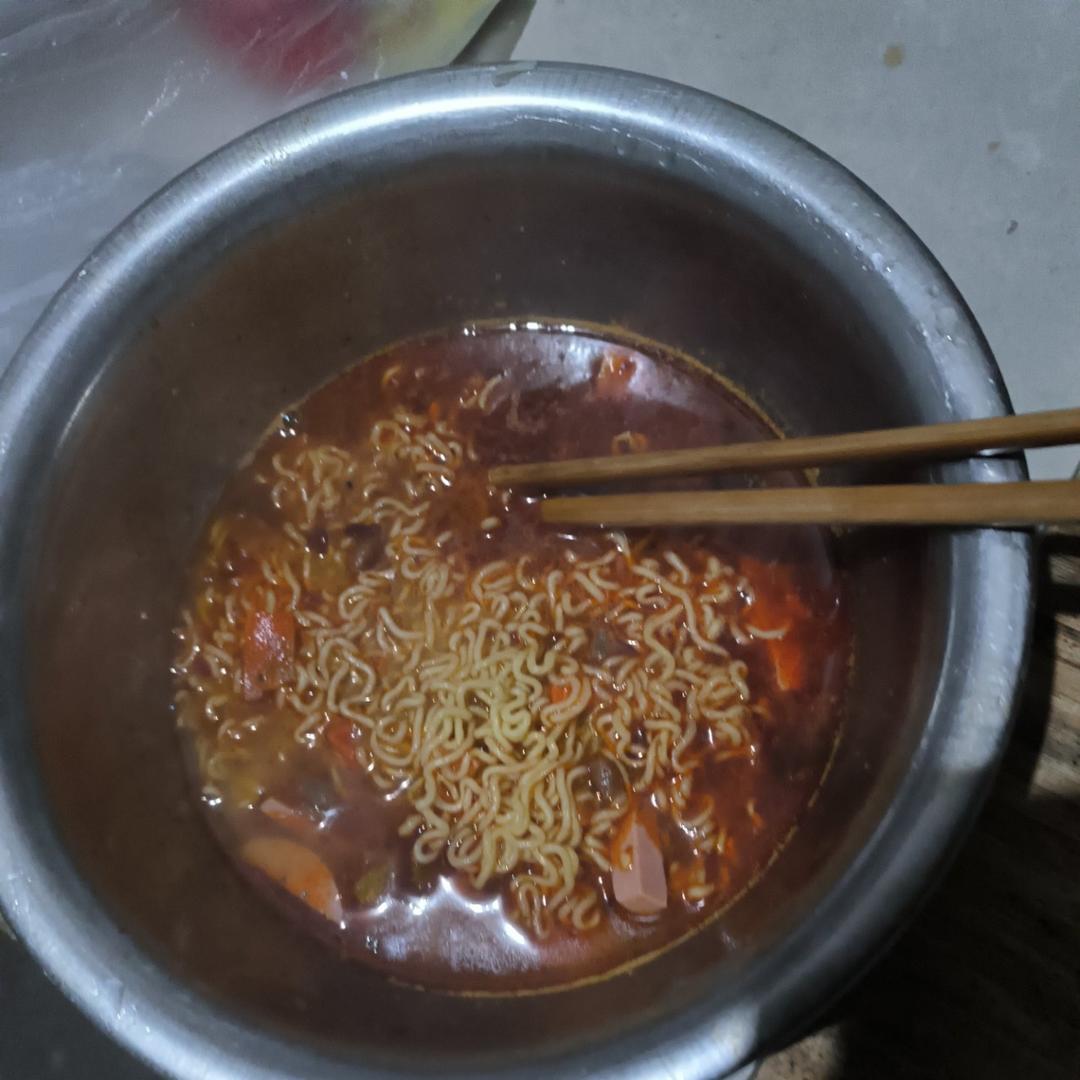 西红柿老干妈泡面 绝了