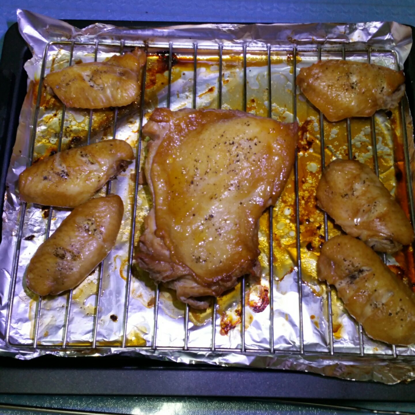 袋袋烤鸡--自制腌料+脆皮秘籍