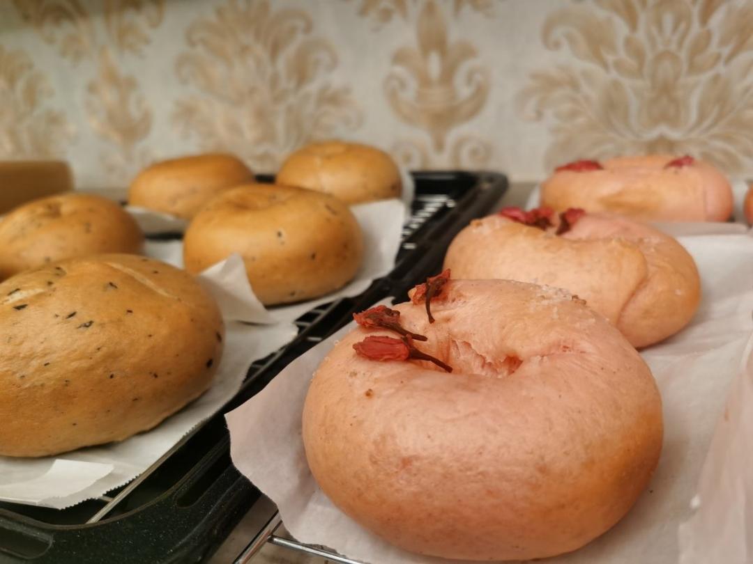 黑椒火腿奶酪贝果【北鼎烤箱食谱】