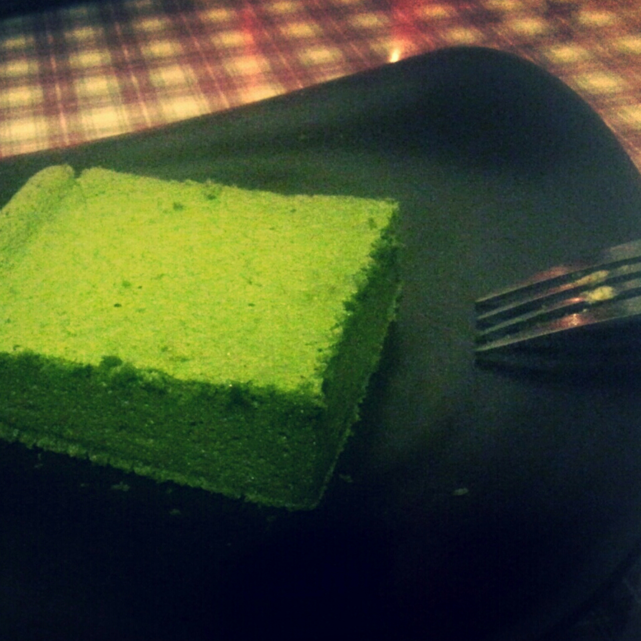 绿茶慕斯蛋糕