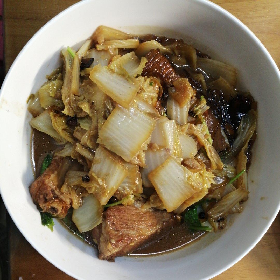 排骨炖白菜