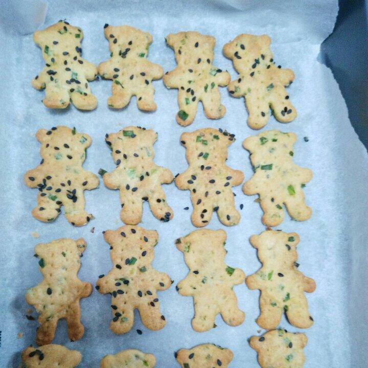 无糖香葱苏打咸饼干