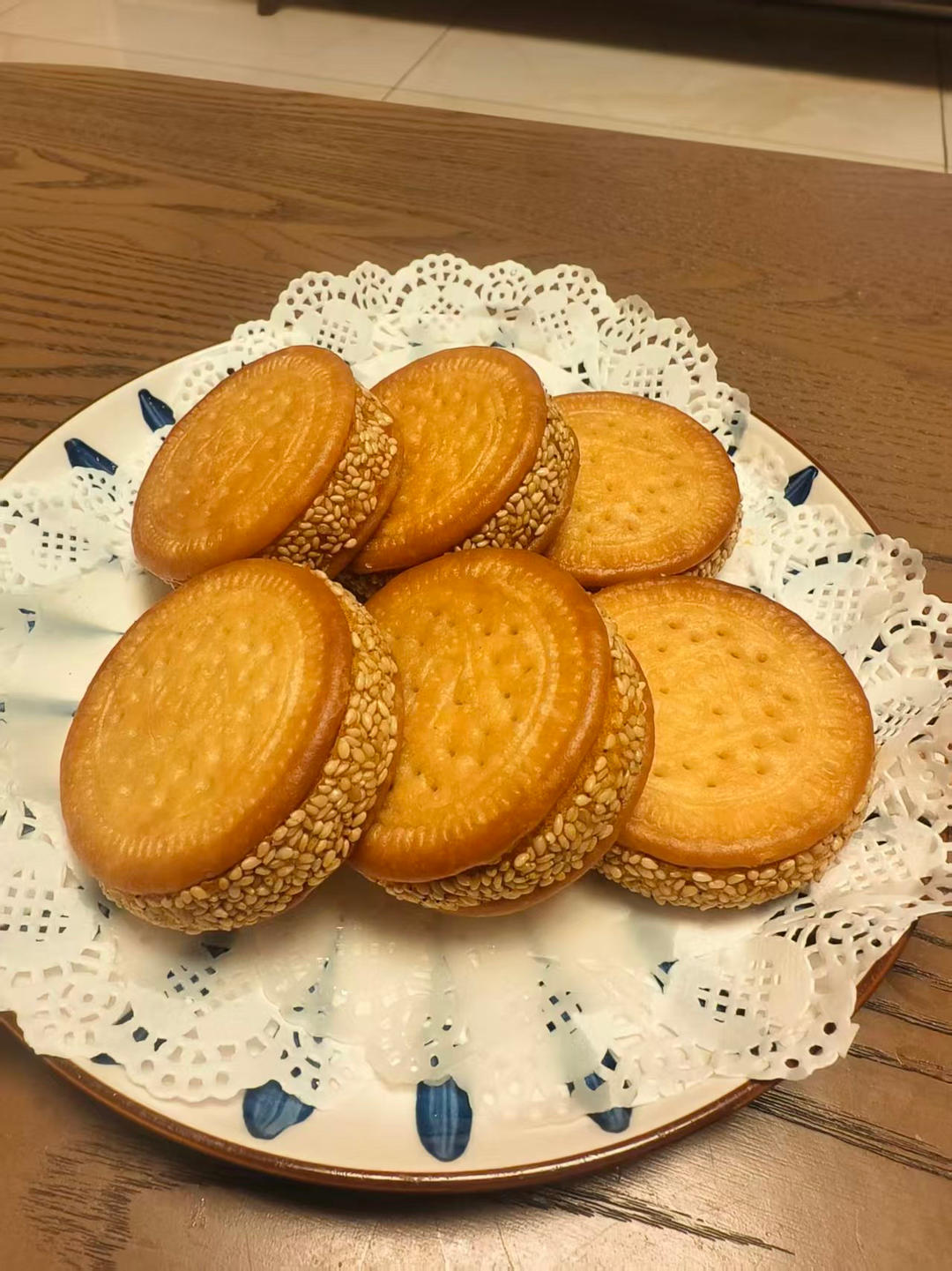 饼干南瓜饼