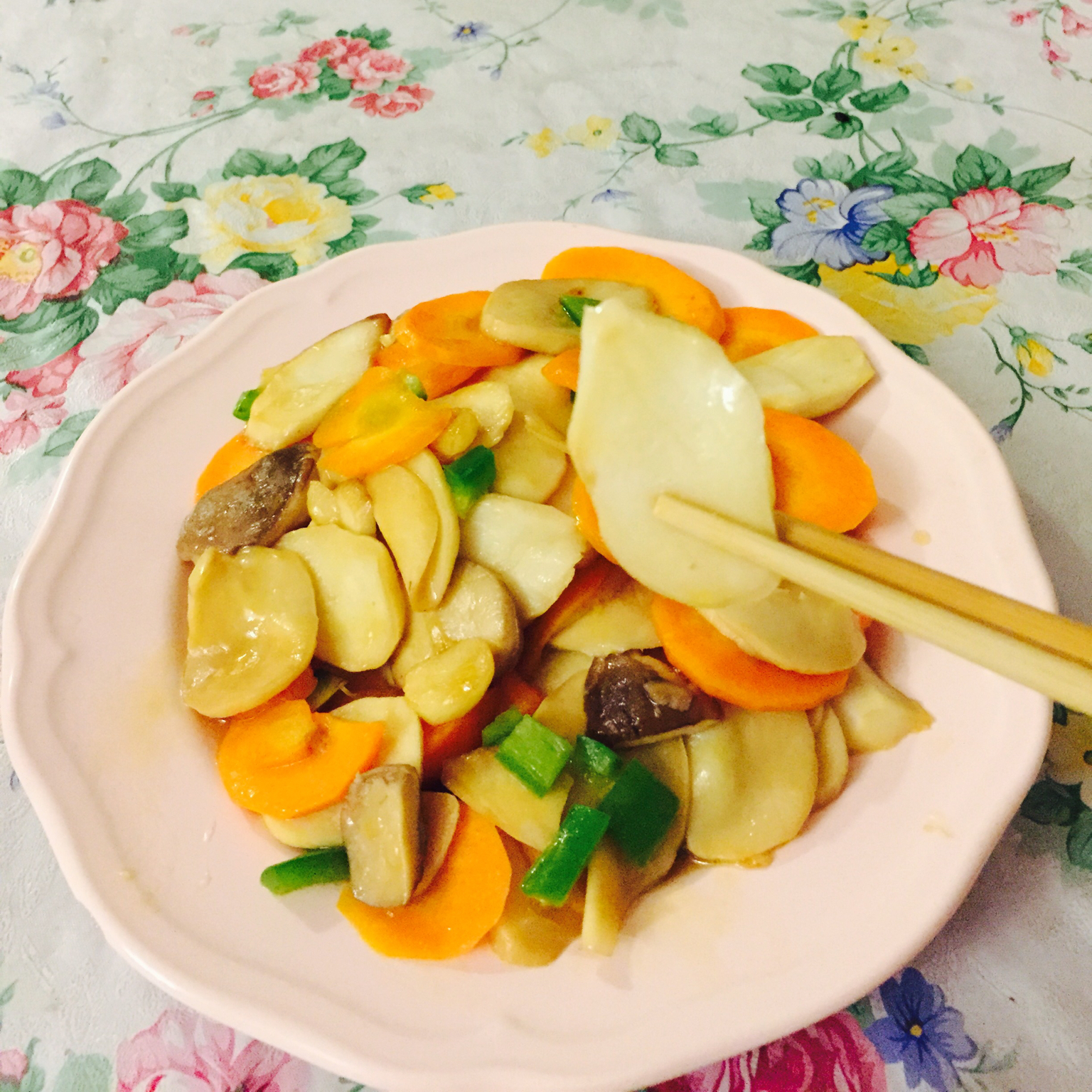 老丁的私房菜-美极杏鲍菇