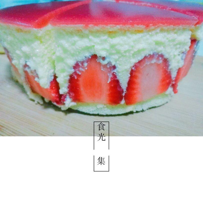 法式草莓蛋糕 fraisier 慕斯林奶油应用之一