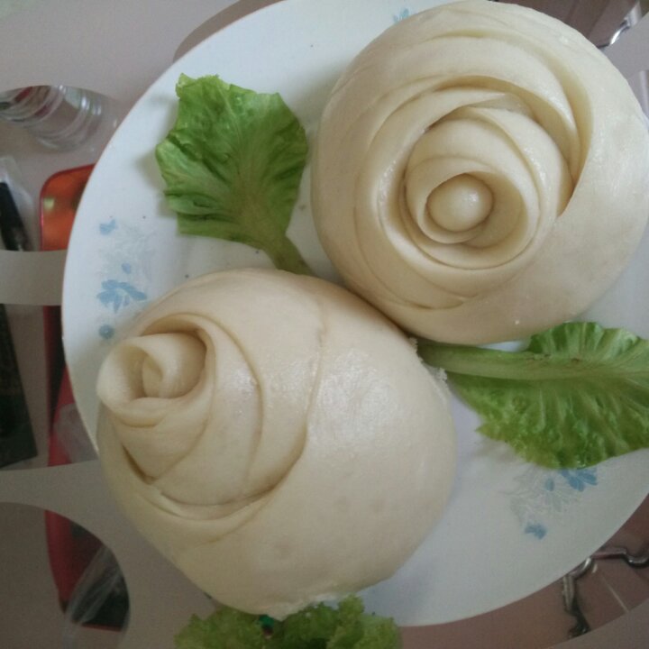玫瑰花馒头