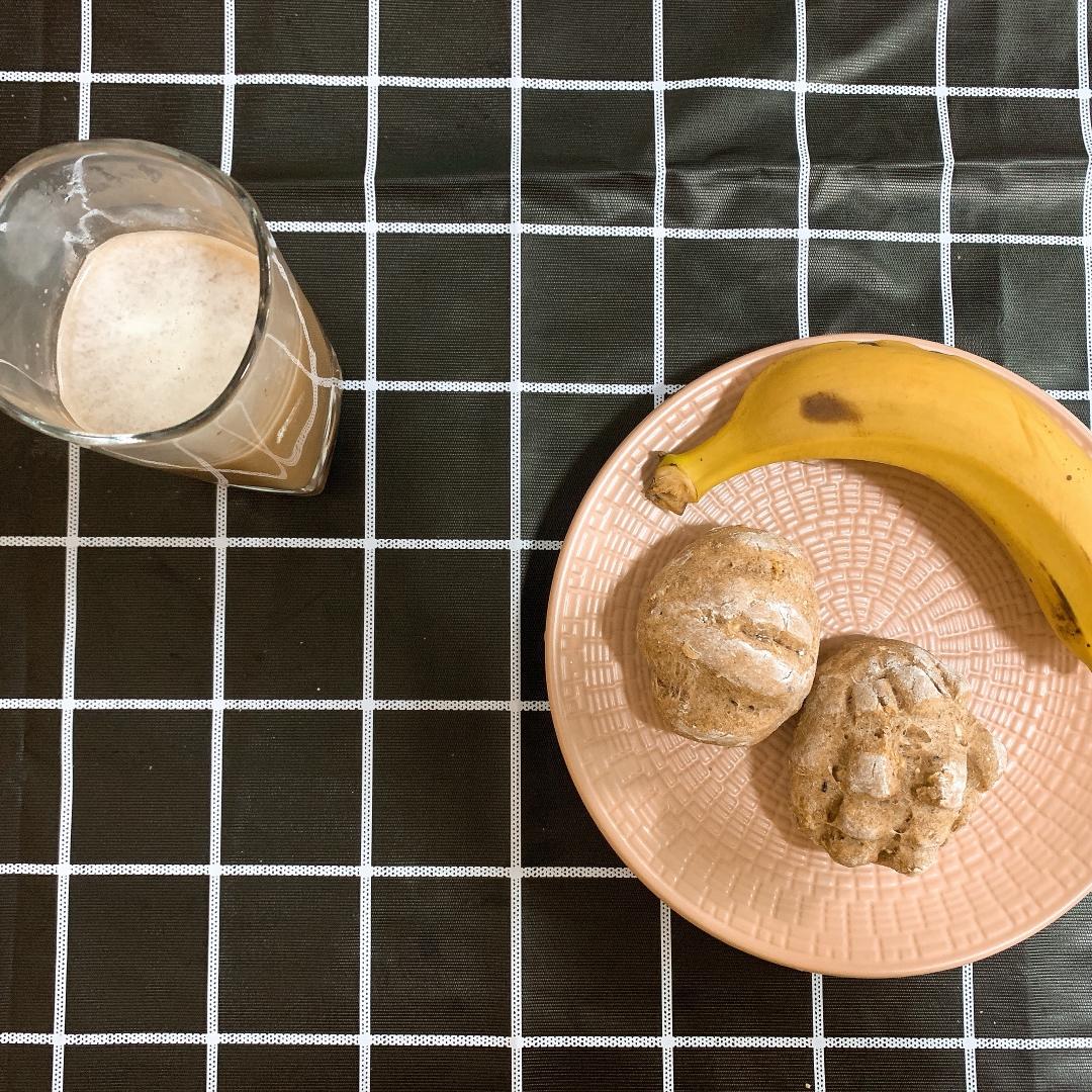 黑芝麻全麦餐包 100%纯全麦