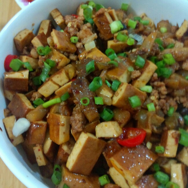 下饭神器---老干妈炒香干