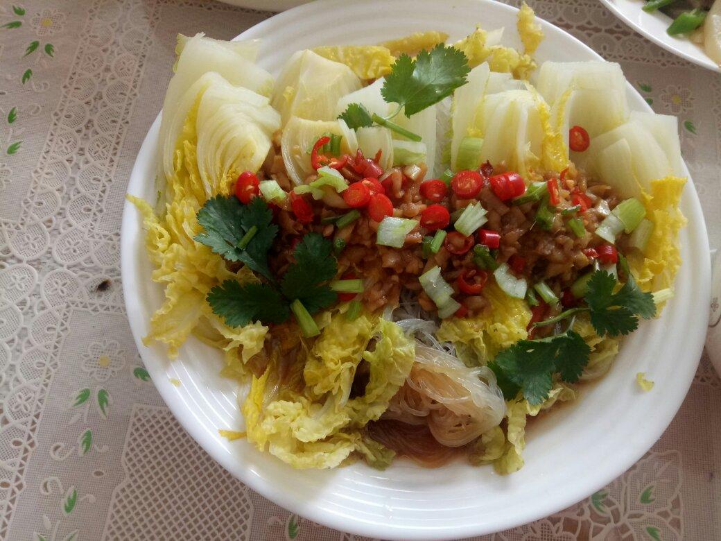 蒜蓉粉丝蒸娃娃菜