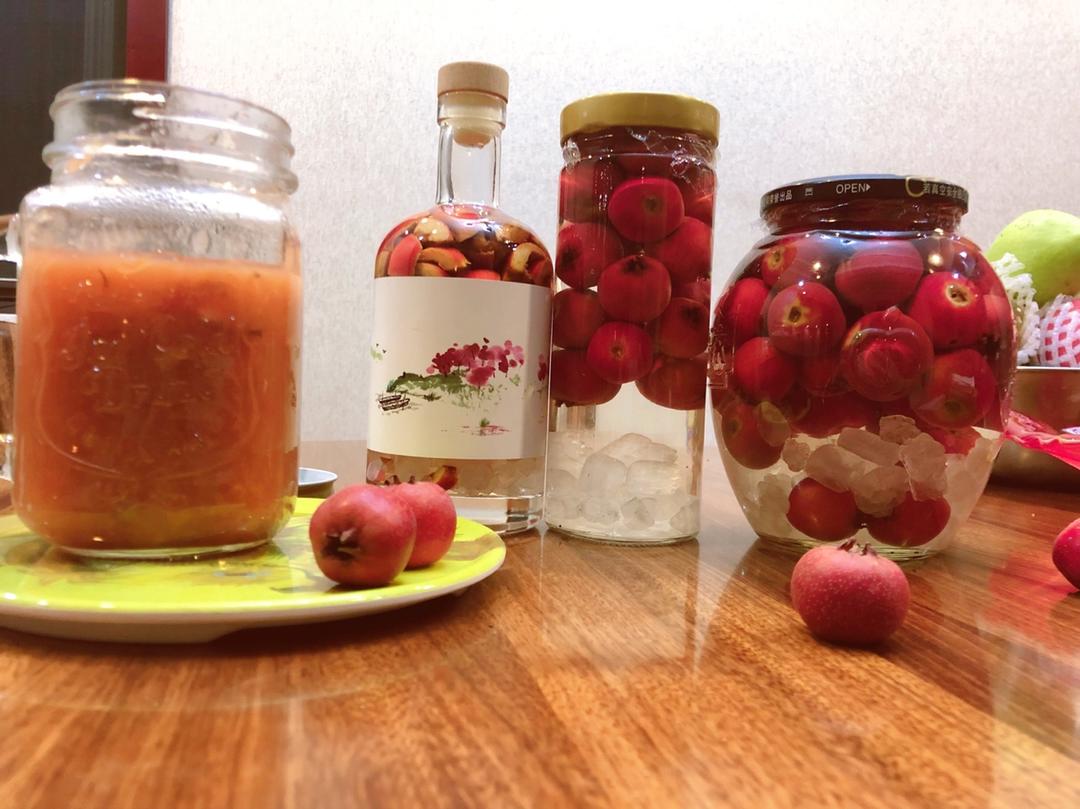 山楂果酱山楂糕山楂酒