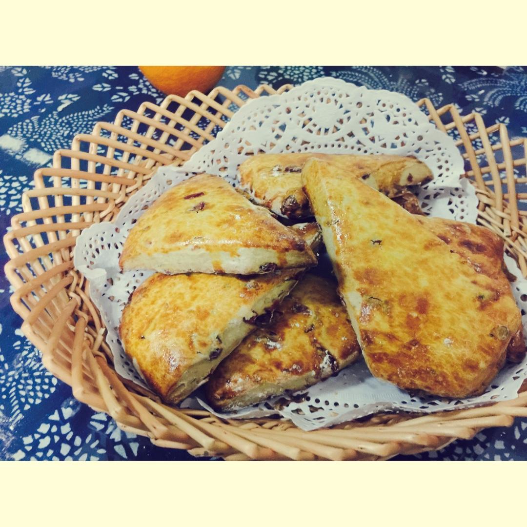 葡萄干司康（酵母版）