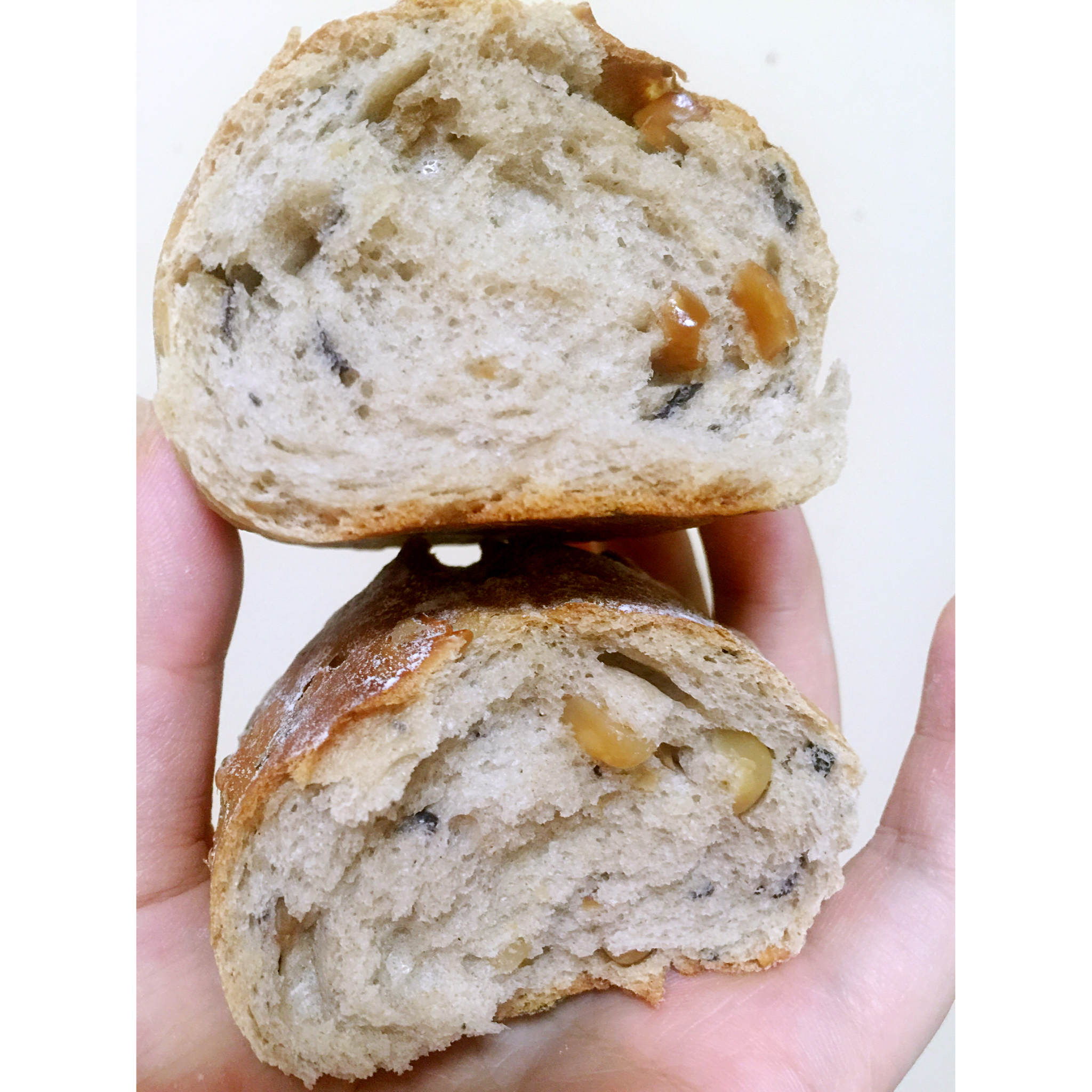全麦巧克力豆软欧