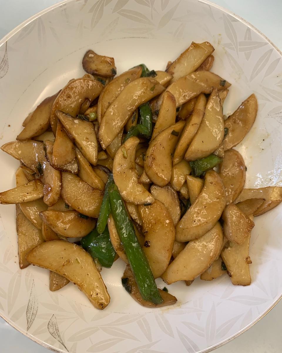 爆炒杏鲍菇