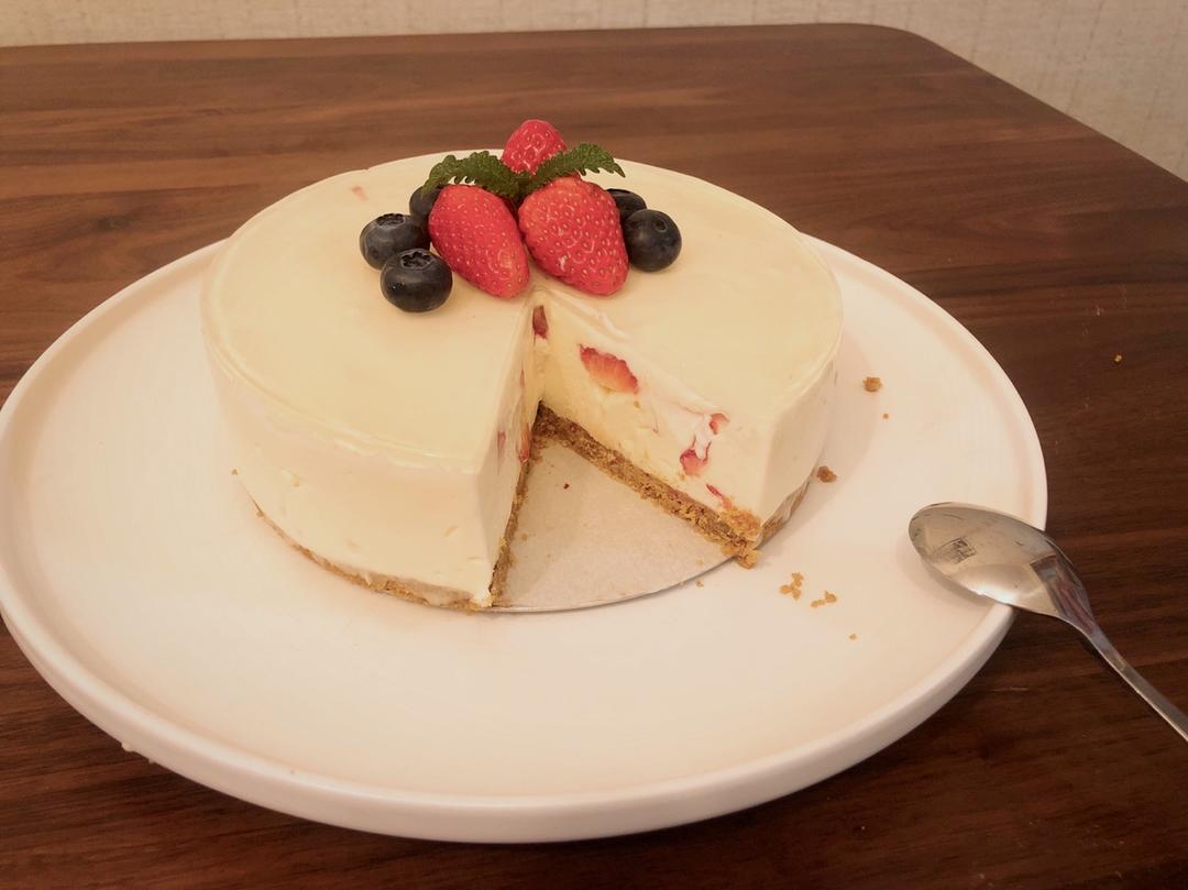 酸奶冻芝士蛋糕【曼食慢语】