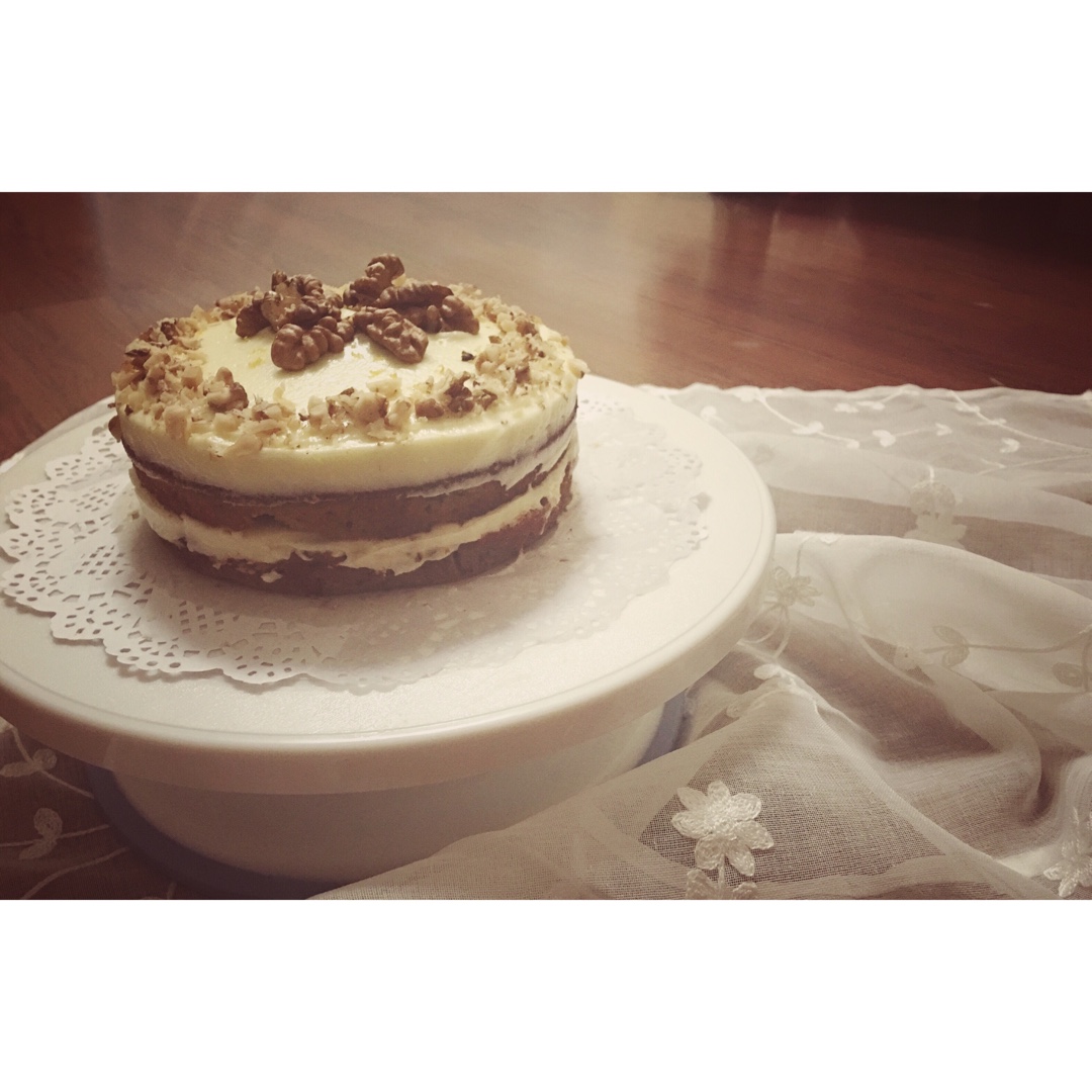 【曼达小馆】下午茶系列：胡萝卜蛋糕