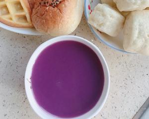 紫薯小米米糊（破壁机）的做法 步骤4