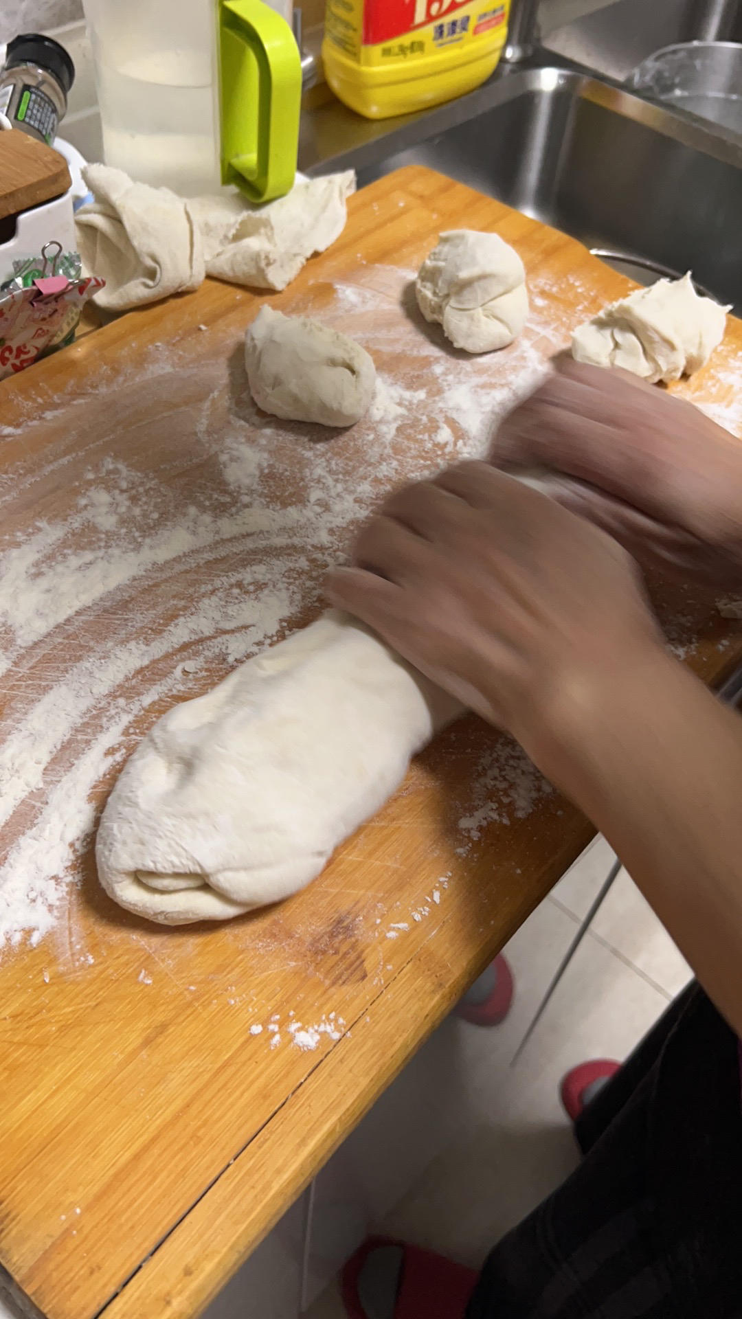 纯奶手撕吐司的做法 步骤1
