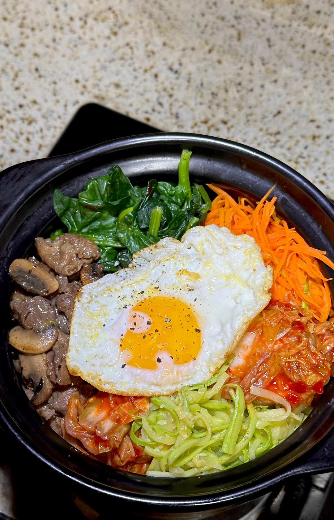 追韩剧必备❗️韩式肥牛石锅拌饭