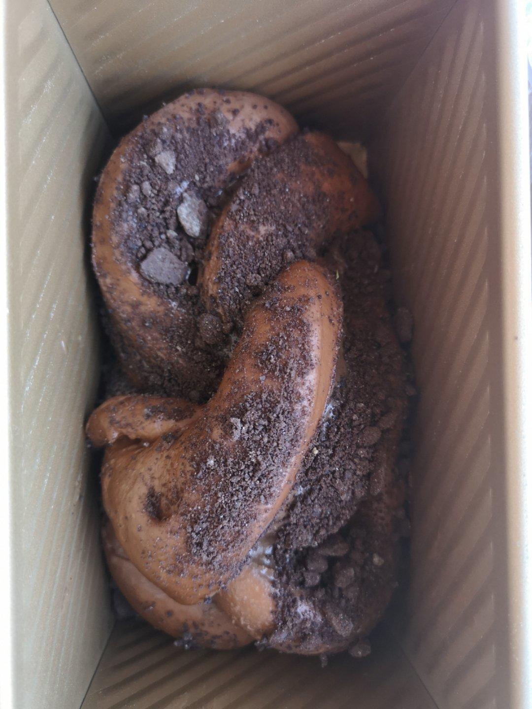 雪山巧克力吐司（巧克力奥利奥吐司面包）